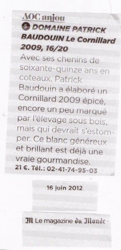 MAG LE MONDE JUIN 2012